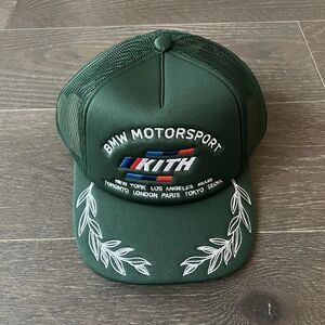Kith for BMW K Motorsport Nolan Trucker Hat Vitality Cap Snapback Adjustable NWT